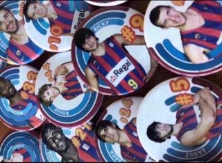 15 chapas Barça basket 2009