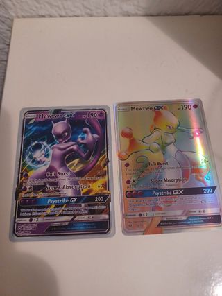 LOTE CARTAS POKEMON MEWTWO