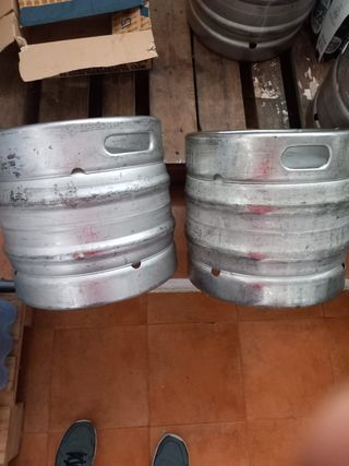 Barril (vacío) acero inox 30 litros
