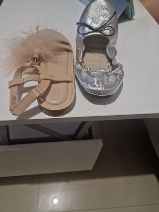 LOTE DE SABRINA Y SANDALIA NIÑA