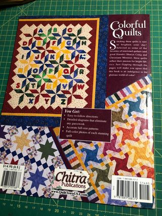 Libro de patchwok “Colorful quilts”