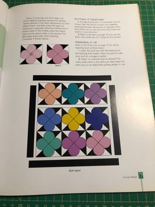 Libro de patchwork “Curves ahead”