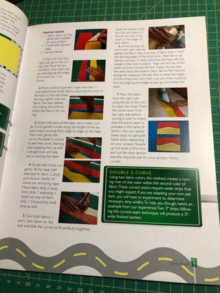 Libro de patchwork “Curves ahead”