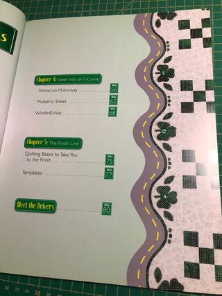 Libro de patchwork “Curves ahead”