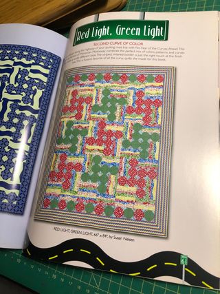 Libro de patchwork “Curves ahead”