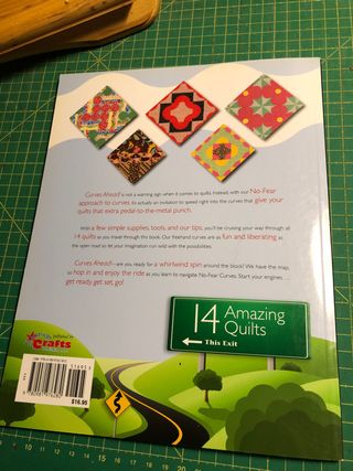 Libro de patchwork “Curves ahead”