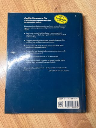 Libro de Gramática en Inglés