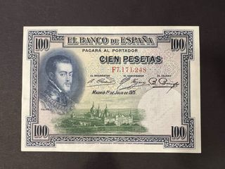 Billete 100 pesetas 1925