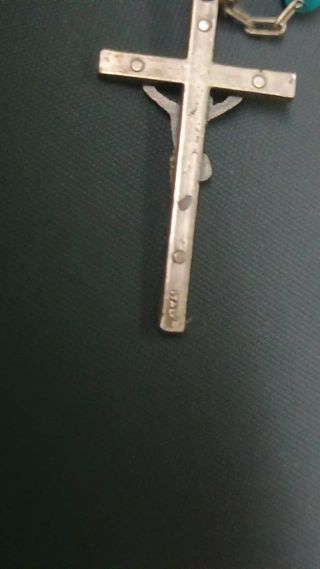 Rosario con virgen de Fátima y cristo