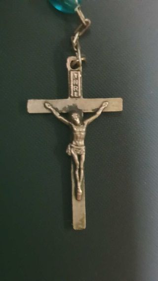 Rosario con virgen de Fátima y cristo