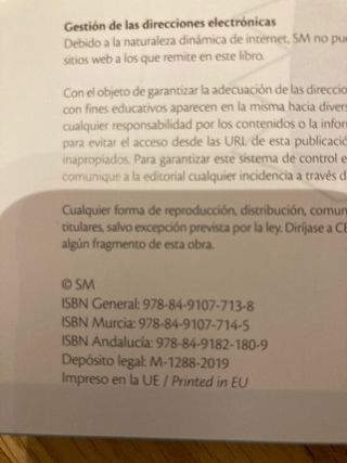 Libro matemáticas SM. 3° primaria. NUEVO