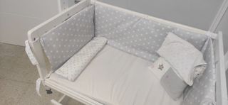 Cuna lecho vintage Madera Blanca Maison du Monde