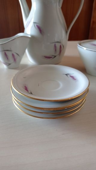 Juego de café de porcelana
