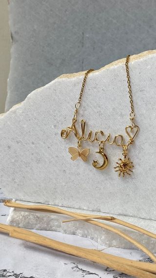 Collar personalizado de acero inoxidable