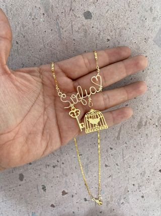 Collar personalizado de acero inoxidable