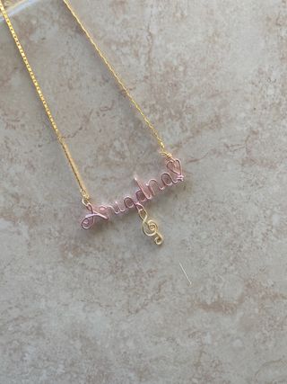 Collar personalizado de acero inoxidable