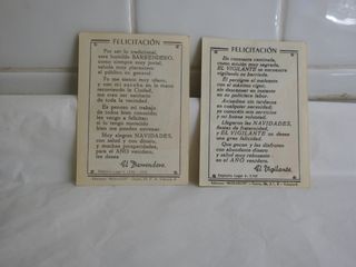 ANTIGUAS FELICITACIONES NAVIDAD