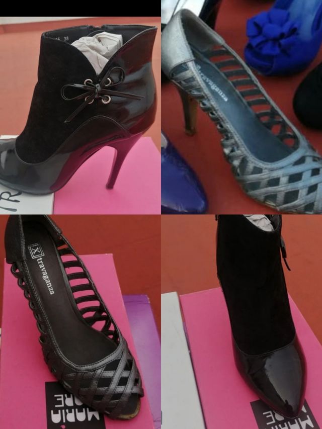 Lote 2 pares de zapatos