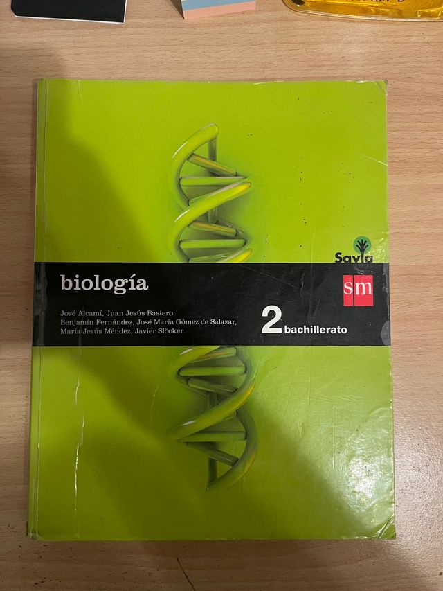 Libro Biología 2ºBachillerato