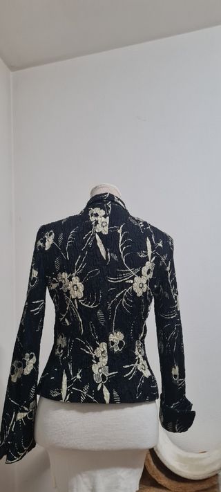 Moschino blazer leggero damascato tg M