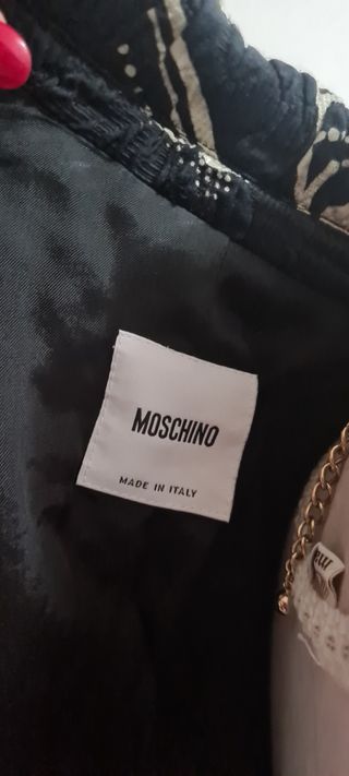 Moschino blazer leggero damascato tg M