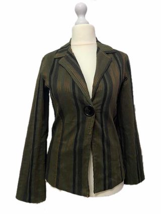 S Blazer REDS righe slim fit Made in Italy