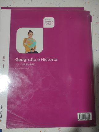 Libro Geografía e historia 1 ESO sant