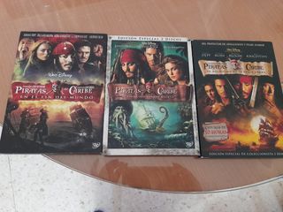colección Piratas del caribe DVD