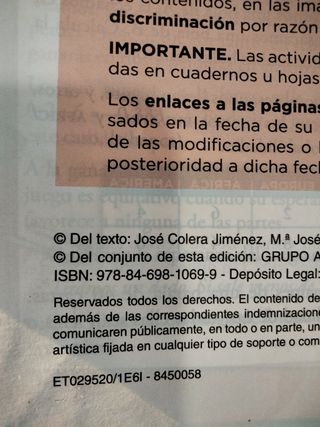 Libros matemáticas 4 eso Anaya