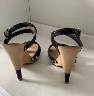 Sandalias de madera Exe