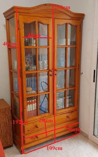 Vitrina alacena aparador estantería