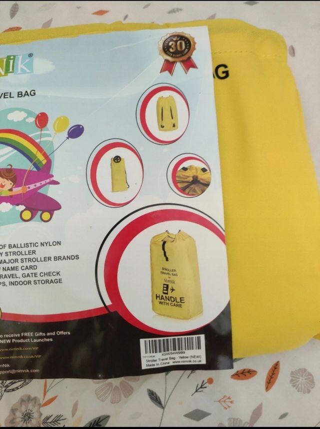 bolsa de viaje para carrito de bebé