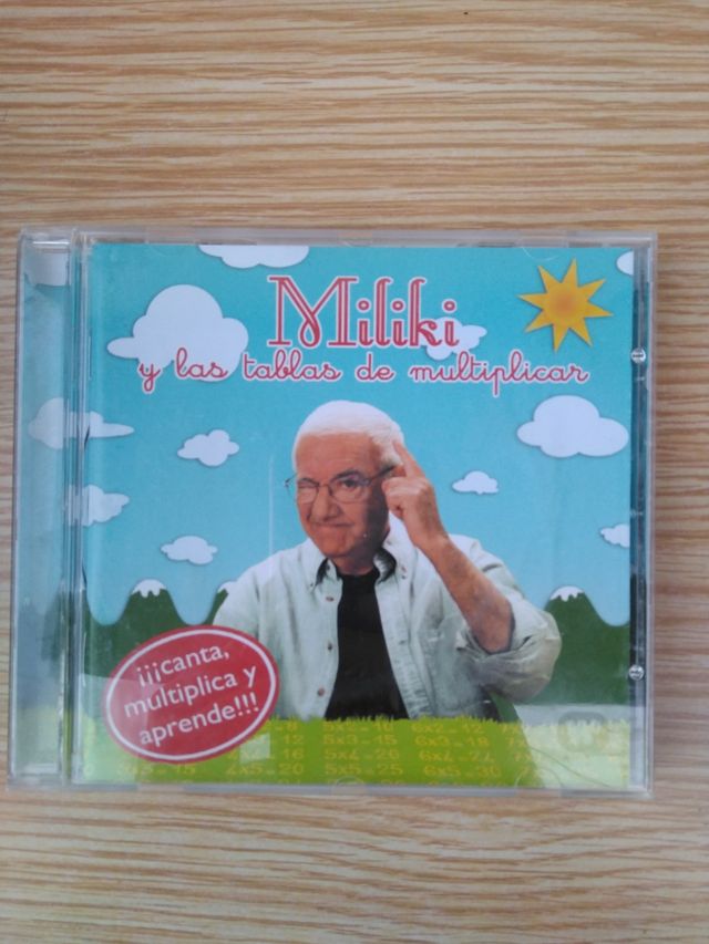 Cd Miliki tablas multiplicar de segunda mano por 5 EUR en Recortina en WALLAPOP