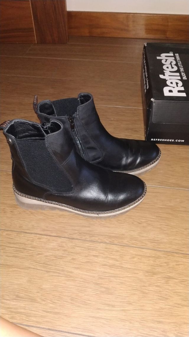Botines negros N°37