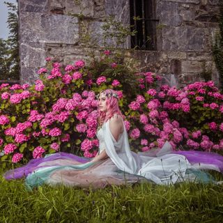 Vestido de novia fantasía