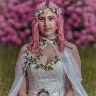 Vestido de novia fantasía
