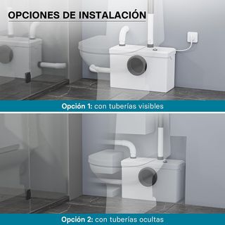 Triturador sanitario 3/1 Equipo elevador aguas re