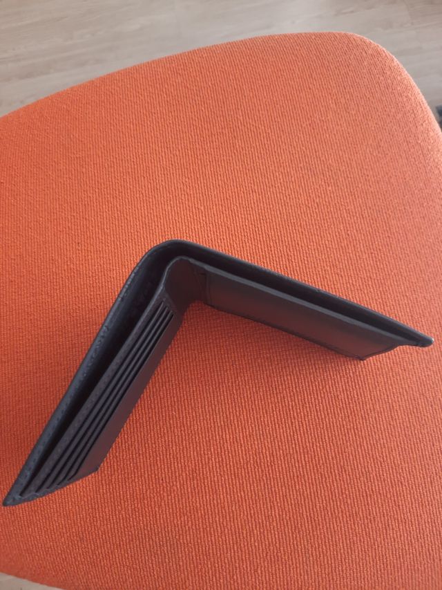 portafoglio armani exchange vera pelle blu