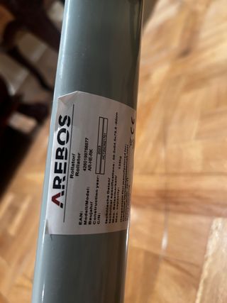 Andador AREBOS plegable de aluminio con ruedas