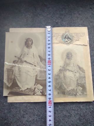 2 Fotos Antiguas Estudio BENJAMÍN de Santander