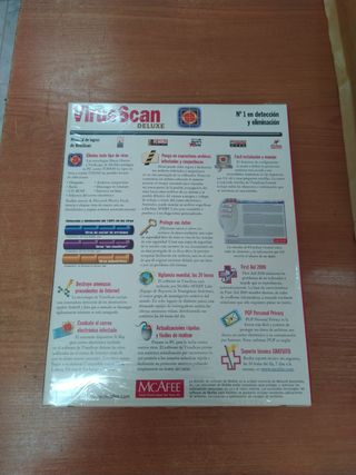 McAfee VirusScan Deluxe PC NUEVO