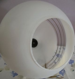 LAMPADARIO SOSPENSIONE IN VETRO SATINATO TEMPERATO