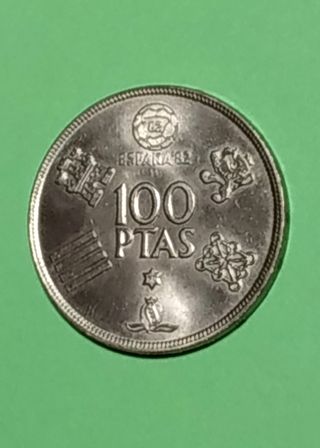 Moneda 100 pesetas 1980 (Mundial 82)