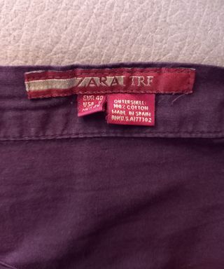 Falda larga Zara ( morado)