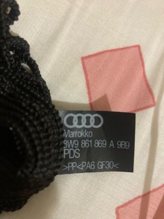 Red maletero audi portaequipajes