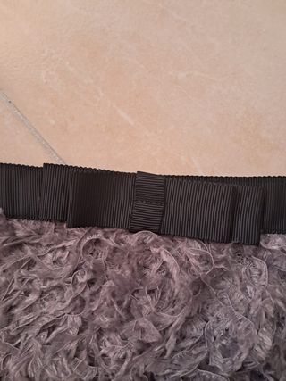 Vestido de plumas