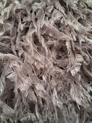 Vestido de plumas