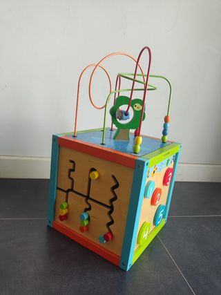 lote juguetes de madera de 1-3 años