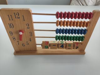 lote juguetes de madera de 1-3 años