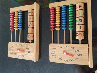 lote juguetes de madera de 1-3 años